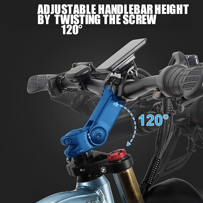 2026 Upgraded Dual Motors AWD Electric Bike for Adults 5000w/3000W/1500W Motor Dirt Ebike 40MPH/30MPH 52V/48V 30Ah/20Ah Battery Up to 90 Miles Long Range 26" Fat Tire Bicycle for Commute Mountains
