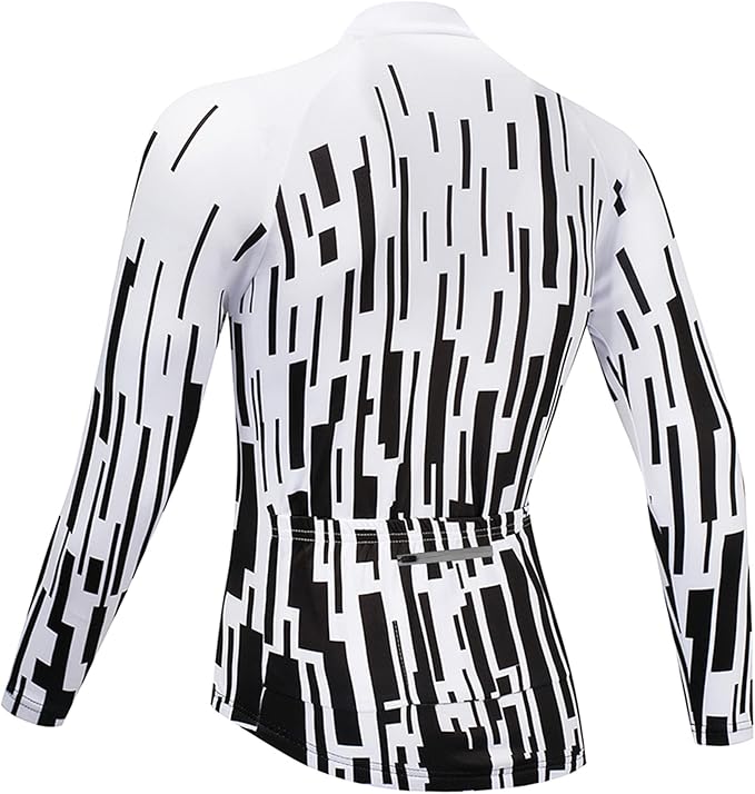 Coconut Ropamo CR Long Sleeve Cycling Jersey Mens, 3+1 Zipper Pockets Bicycle Tops Quick Dry Breathable Biking Shirt