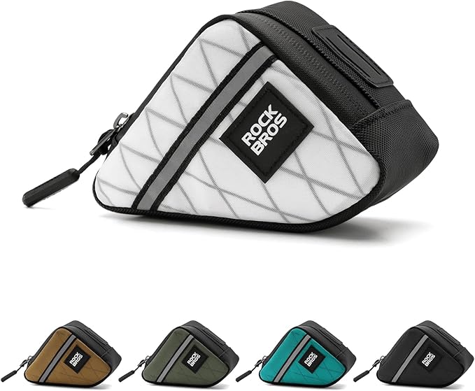ROCKBROS Bike Frame Pouch Triangle Bike Pouch - Waterproof Small Bicycle Accessories for Boys Girls Men Women, Universally Compatible with Road Bikes, Brompton Bikes, Folding Bikes and Kids' Bikes