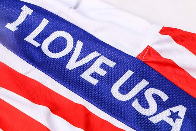 New Pro Full Zipper Men's Cycling Jersey Short Sleeve Riding Shirt USA