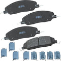 Bendix Premium SBC1081 Ceramic Front Brake Pads for Avanti Avanti 2007-2005, Ford Mustang 2010-2005