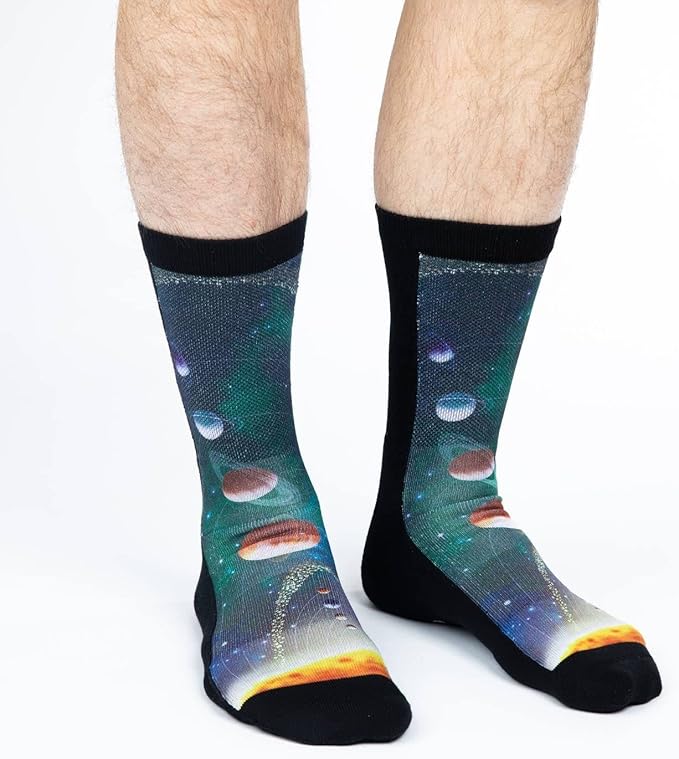 Good Luck Sock Novelty Crew Socks for Adults - For Men, Women and Teens