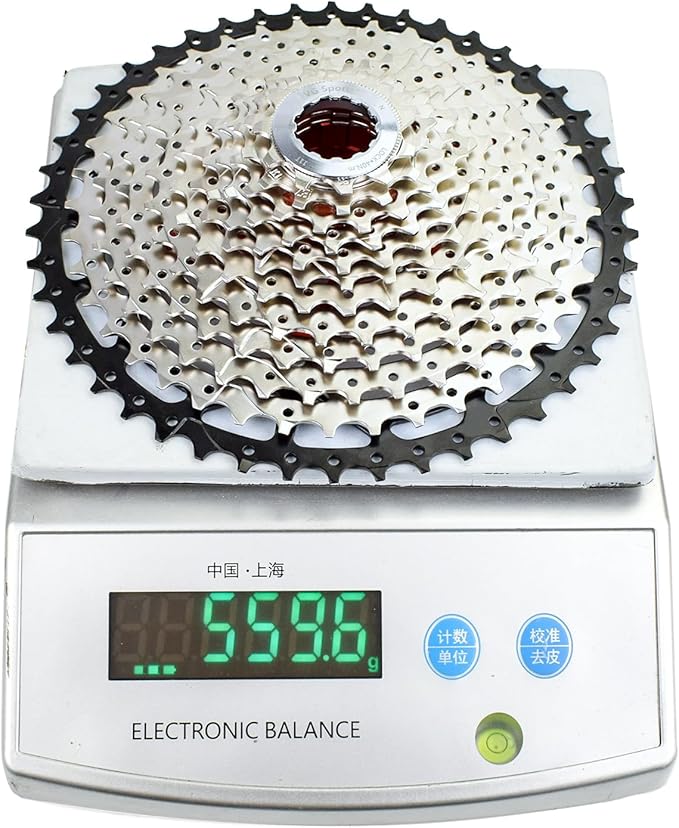 VG SPORTS 8/9/10/11/12 Speed Ultra-Light Bike Cassette for Mountain Bike 11-40T/11-42T/11-46T/11-50T/11-52T MTB Cassette Lightweight Aluminum Bracket Cassette
