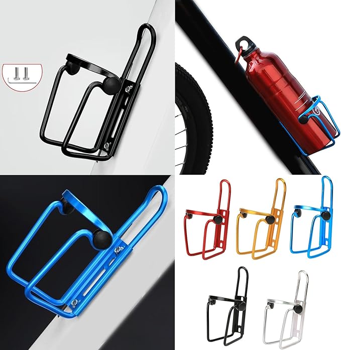 Light Weight Bicycles Bottles Holder Durability Aluminum Alloys Bike Water Cage for Various Cycling