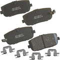 Bendix Premium SBC1180 Ceramic Rear Brake Pads for Fiat 124 Spider 2020-2017, Mazda MX-5 2020-2006, MX-5 Miata 2023-2006