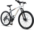 AVASTA Earth 26 27.5 inch Mountain Bike with 21-Speed, Aluminum Frame, Dual Disc Brake, Comfortable Saddle, Multiple Colors