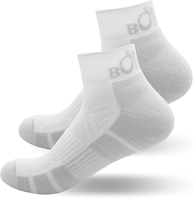 Ergonomic Ankle Cycling Biking Socks - Comfort for Bicycle Bike Riding, 2 Pairs