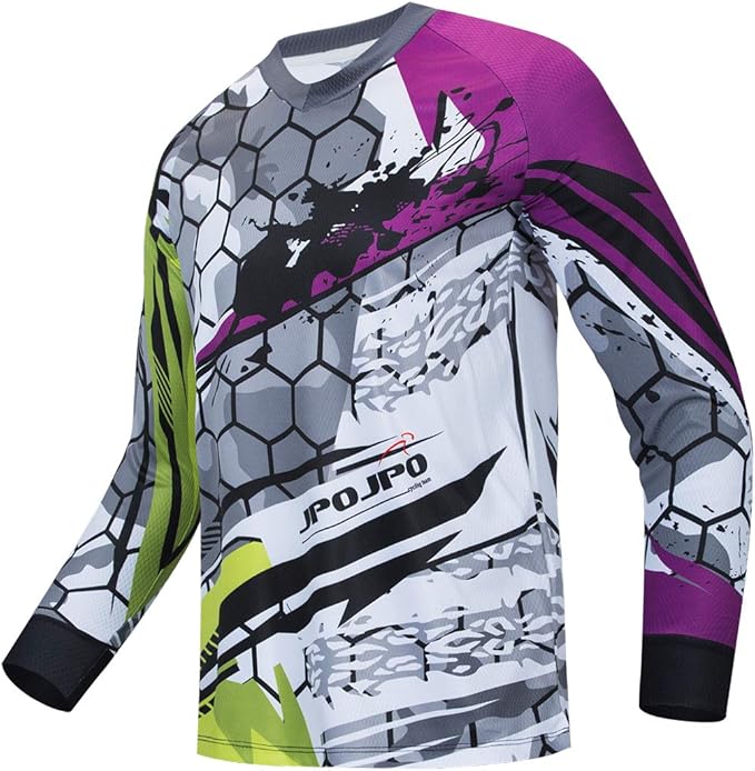 Men's Racing Shirts Summer Motocross Jersey Bicycle Sportswear MTB Jersey Long Sleeve Mountain Bike Clothes