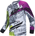 Men's Racing Shirts Summer Motocross Jersey Bicycle Sportswear MTB Jersey Long Sleeve Mountain Bike Clothes