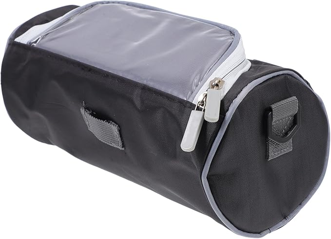 Waterproof Cycling Bike Handlebar Bag with Touchscreen Window, Versatile Outdoor Top Tube Storage Pouch, Front Frame Pack for Commuting and Riding Equipment