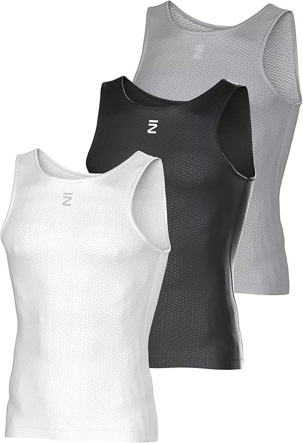 INBIKE Men's Breathable Cycling Vest - Quick Dry Sleeveless Bicycle Shirt, Bike Jersey Base layer for Road Cycling/Sports