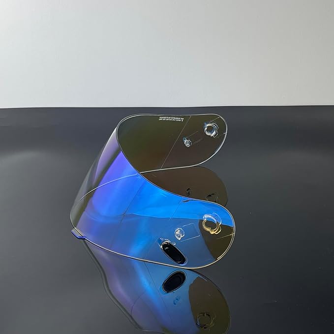 HJ09 Shield for HJC CL-15,CL-16,CL-SP,CL-17,CS-15,CS-R1,CS-R2,CS-R3,FS-10,FS-11,FS-15,FG-15,IS-16,TR1 Helmet Visor (Clear Blue-For Day &Night)