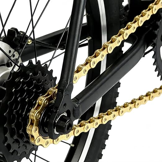 VERKSTAD 11 Speed Bike Chain, Bike Chain 1/2" x 11/128" 118 Links for Road Bike MTB Racing Cycling