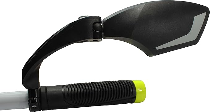 Hafny NEW Handlebar Bike Mirror, HD,Blast-resistant, Glass Lens, HF-MR095 (Anti-glare left)