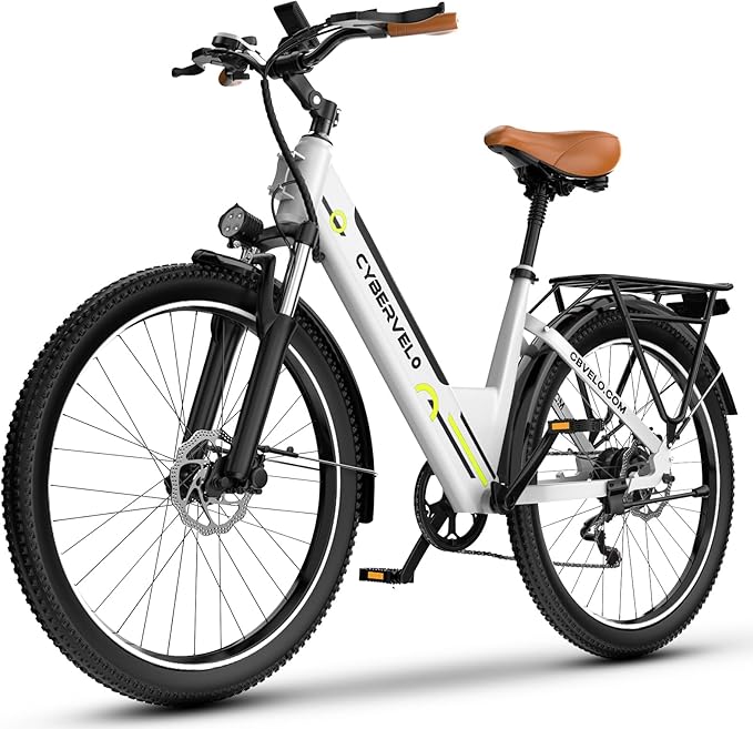 1000 Peak Electric Bike for Adults,up 80 Miles 25AH Removable Battery Ebike, 26" Electric E Bike with 7-Speed,Adult Electric Bicycles for Commute Beach Snow Man Womens All Terrain