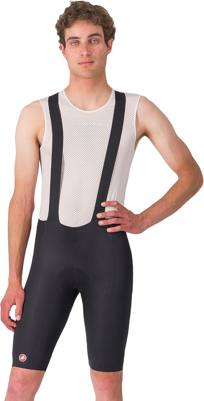 CASTELLI Men’s Free Aero Race S Bibshort, Aerodynamic Road Cycling Apparel, Pro-Level Seat Pad for Biking & Top-Level Racing