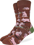 Good Luck Sock Novelty Crew Socks for Adults - For Men, Women and Teens