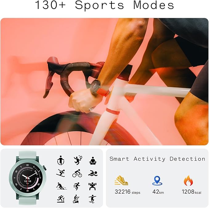 CMF by Nothing Watch 3 Pro Smart Watch for Men Women, Bluetooth Call AI Energy Score, 1.43” Heart Rate Tracking, Sleep Monitor, GPS & 130 Sport Modes, Fitness Tracker for Android iOS, IP68 Dark Grey