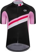 Coconut Ropamo CR Mens Cycling Jersey Short Sleeve Road Bike Shirt with 3+1 Zipper Pockets Breathable Quick Dry
