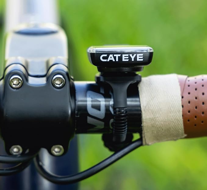 CATEYE Urban Wireless Bike Computer – Analog Speedometer & Odometer with Calorie Tracking, FlexTight™ Mount, Auto Start/Stop, Programmable Odometer & Easy Setup for All Bikes