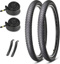 MOHEGIA Mountain Bike Tires - 20/24/26/27.5 Inch Folding MTB Bicycle Tires Replacement,Steel Bead All-Terrain and High-Performance Durable for Off-Road,Street & Trail Adventures