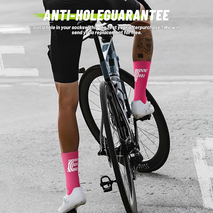 Cycling Socks, Four SeasonsUnisex Breathable, Suitable for Cycling (One Size)