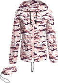 Avoogue Raincoat Women Lightweight Waterproof Rain Jackets Packable Outdoor Hooded Windbreaker