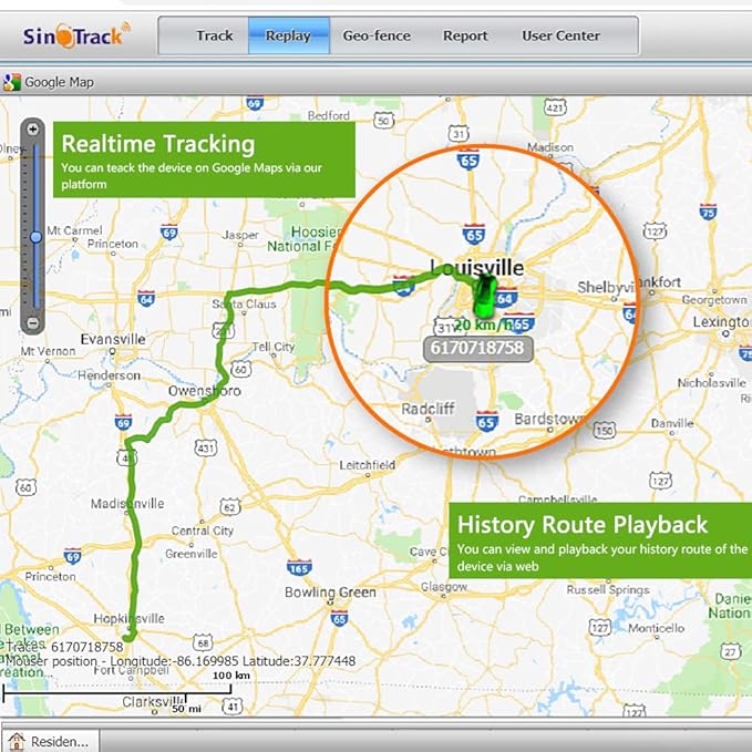 SinoTrack 4G GPS Tracker for Vehicles,Vehicle Device Locator Car Relay Tracker Real Time ST-907L Hidden Location Device with No Monthly Fee Tracking System for Car Motorcycle Truck Taxi