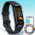 Fitness Activity Tracker for Men Women,Smart Watch with Blood Pressure Monitor Heart Rate Sleep Monitor IP67 Waterproof Pedometer Step Counter Calorie Tracker Health Watch for Android iOS Phones