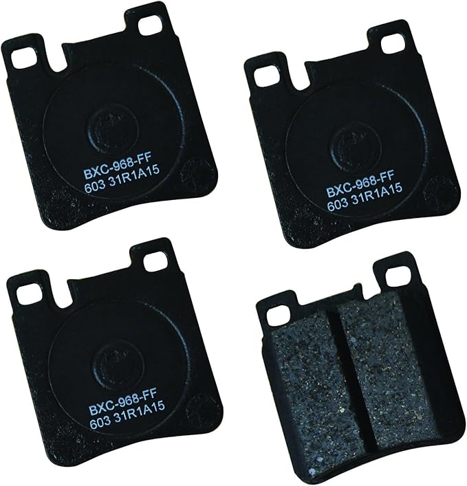 Bendix Premium SBC603 Rear Brake Pads for Crossfire,Benz 300SD,300SE,400SE,400SEL,500SEC,500SEL,600SEC,600SEL,600SL,C32 AMG,C36 C43 C55 CL500,CL600,CLK55 CLK320,CLK430,CLK500,CLK550,E55 E280,E300,E320