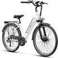 Jasion Roamer/ST/YC1 Electric Bike for Adults, 26" Commuter Ebike 1200W 528WH Removable Battery, 28MPH 62miles, Electric Bicycles for Women/Man, UL2849 Certified