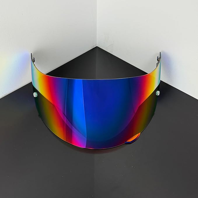 Helmet Visor Replacement,Motorcycle Helmet Face Shield for ILM 902,902L,902BT (Revo Gradient Blue-Day Use Only)