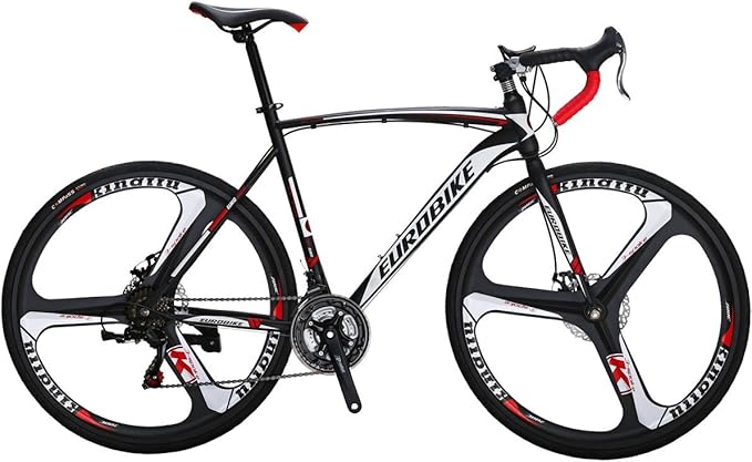 EUROBIKE Adult Bike XC550 Bike 21 Speed Bike 54Cm Frame 700C Bicycles 3-Spoke Wheels