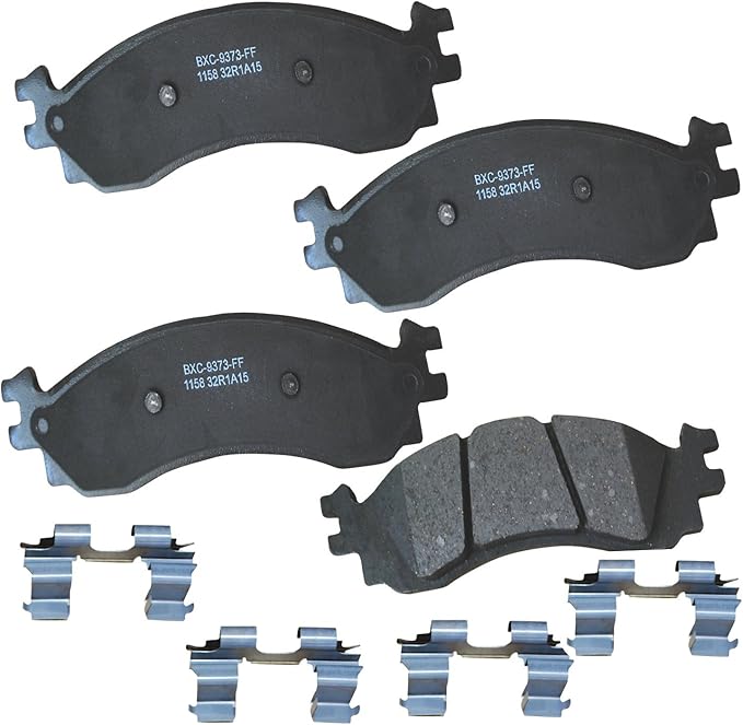 Bendix Premium SBC1158 Ceramic Front Brake Pads for Ford Explorer 2010-2006, Explorer Sport Trac 2010-2007, Taurus 2012-2010, Mercury Mountaineer 2010-2006