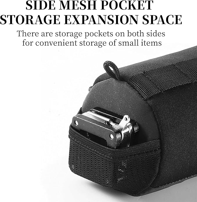 Bike Handlebar Bag,Bicycle Cycling Handlebar Bag,Bike Front Bag,Front Biking Storage Bag,Bike Front Pouch Handlebar Bags for Bicycles,Waterproof Shoulder Straps Reflective for Road/Mountain Bikes