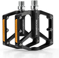 ROCKBROS Mountain Bike Pedals MTB Pedals Bicycle Flat Pedals Aluminum 9/16" Sealed Bearing Lightweight Platform for Road Mountain BMX MTB Bike