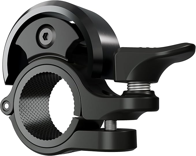 Greallthy Bike Bell, Aluminum Alloy Bicycle Bell with Clear Loud Sound, Bike Bells for Adults and Kids, Sturdy and Compact Bell Fits 0.75-1in(19-25.4mm) Handlebar for Mountain, Road Bikes.