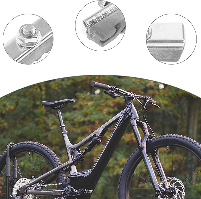 5pcs Universal Bicycle Brake Pads Set for Mountain, Road, and Electric Bikes, Mechanical Bike Disc Brake Replacement Pads for ’s and Adult Cycling Safety