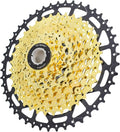 VG SPORTS 8/9/10/11/12 Speed Ultra-Light Bike Cassette for Mountain Bike 11-40T/11-42T/11-46T/11-50T/11-52T MTB Cassette Lightweight Aluminum Bracket Cassette