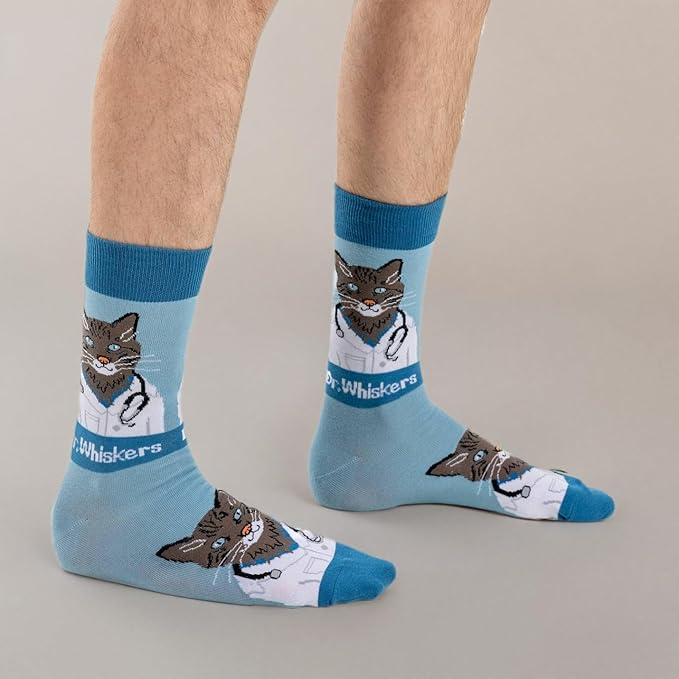 Good Luck Sock Novelty Crew Socks for Adults - For Men, Women and Teens