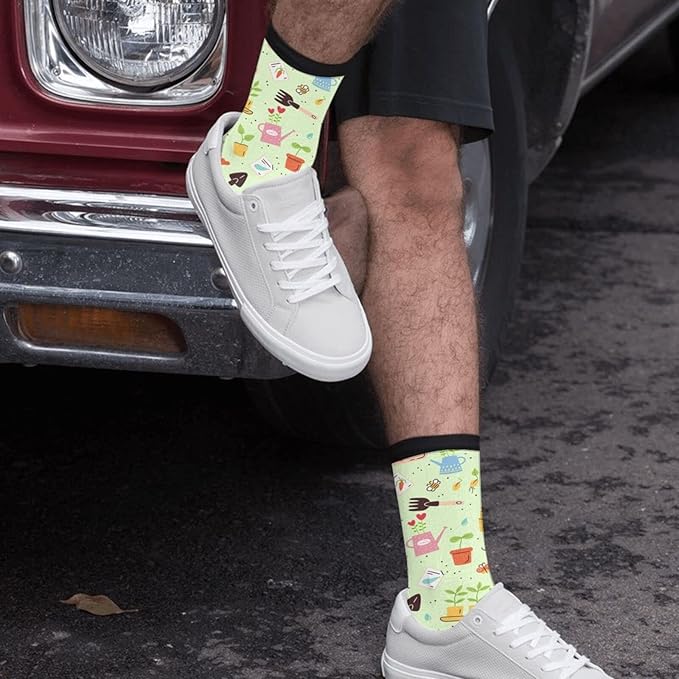 Novelty Crew Socks Crazy Socks For Women & Men