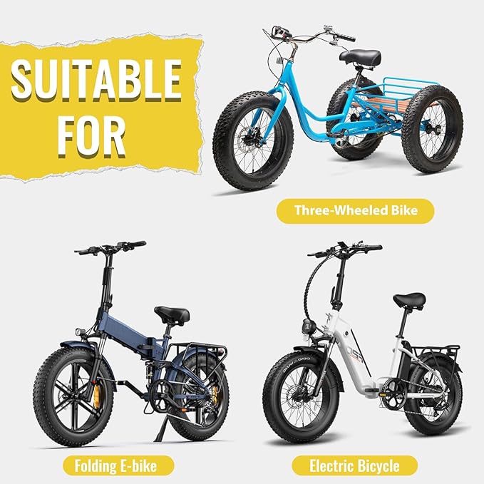 MOHEGIA Fat Bike Tire: 20x4.0/26x4.0 Inch Fat Tire,High-Performance and All-Terrain Folding Replacement MTB Bicycle Tire with Street or Trail Riding