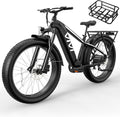 Vivi ACE01 Electric Bike for Adults,26" x 4.0 Fat Tire Ebike,1500W Peak Motor Torque Sensor Electric Mountain Bike,25MPH Electric Bicycle with 48V 15AH Battery,Hydraulic Brake,SGS Certified to UL2849