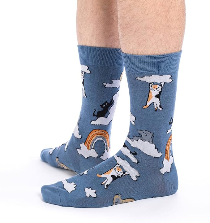 Good Luck Sock Novelty Crew Socks for Adults - For Men, Women and Teens
