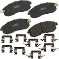 Bendix Premium SBC815A Ceramic Front Brake Pads for Select Models INFINITI I35, Nissan Altima, Cube, Maxima, Sentra, Versa, Renault Safrane, Suzuki SX4, SX4 Crossover
