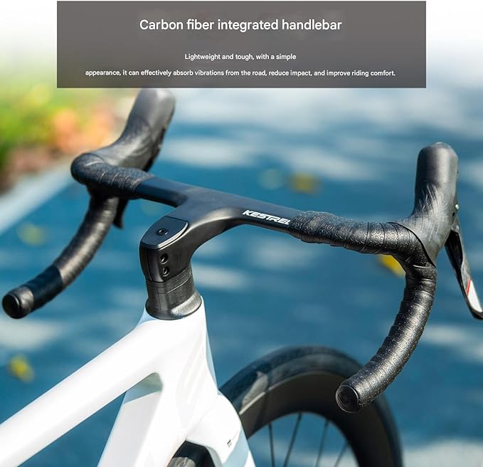 Mercury 6000 Road Bike, Full Carbon Fiber Frame, 24 - Speed SENS AH Shifting System, Hydraulic Disc Brakes, Aerodynamic Design for Men & Women