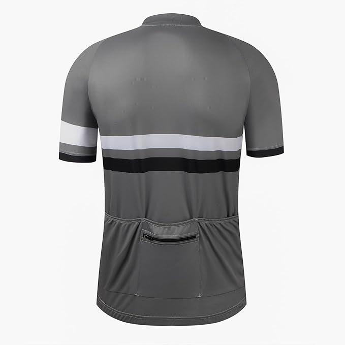 Coconut Ropamo CR Mens Cycling Jersey Short Sleeve Road Bike Shirt with 3+1 Zipper Pockets Breathable Quick Dry