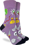 Good Luck Sock Novelty Crew Socks for Adults - For Men, Women and Teens