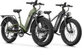 Aipas M1 Pro & M2 Pro Electric Bike Combo, 1800W Peak Motor Fat Tire EBikes for Adults, 36MPH Electric mountain Bike with 48V 17.5Ah Battery, 26" x 4.0" All-Terrain Tires, 7 Speed, 85 Miles Long Range