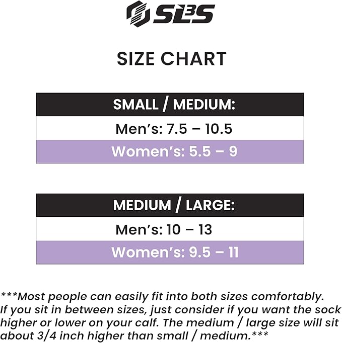 SLS3 Triathlon Socks – Engineered for Comfort – Ideal Cycling Socks for Men or Women & Short or Long Distance Running Socks